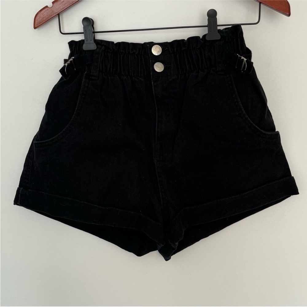 5/$20 Refuge Black Women's High-Waisted Shorts Size S